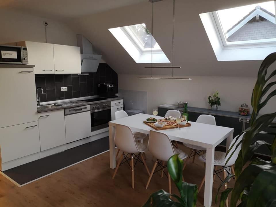 Haus Am Hang; Ferienwohnung Fernblick Stolberg  Esterno foto