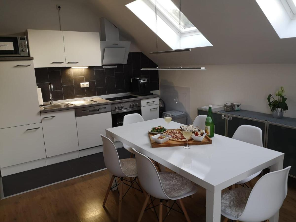 Haus Am Hang; Ferienwohnung Fernblick Stolberg  Esterno foto