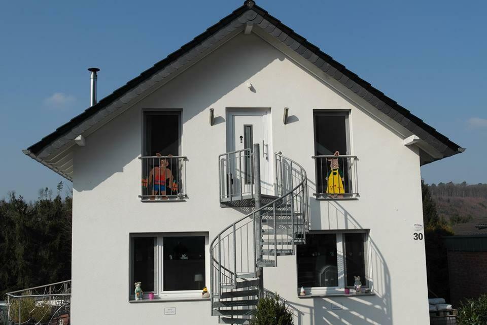 Haus Am Hang; Ferienwohnung Fernblick Stolberg  Esterno foto